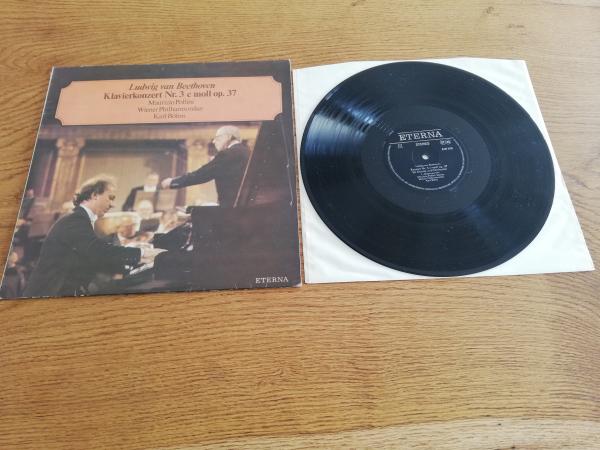 Ludwig van Beethoven Klavierkonzert Nr.3 c Moll op.37 Maurizio Pollini Wiener Philharmoniker Karl Böhm DDR Pressung 827618 NM/VG